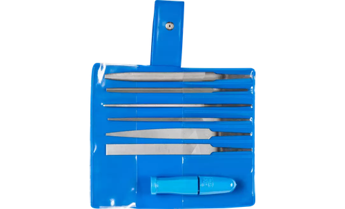 Pferd 17009 American Pattern 4" Key File Set 265 A | Second Cut | Set of 6
