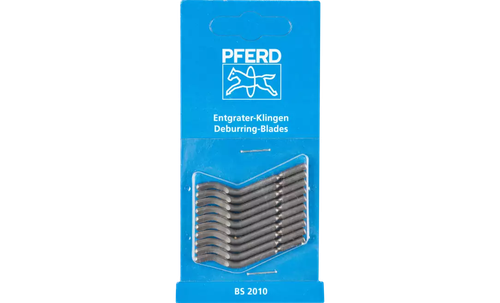 Pferd 19514 Deburring Blade for Hand Deburrer | 1/8" Shank | Sold by Box of 10