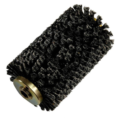 CS Unitec 320.961 8" Wide Drum Crimped Wire Brush Assembly | For Model TFP 200