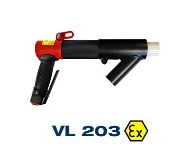 CS Unitec 196.2107 VL223 Ex Needle Scaler | Inline Grip | 2400 BPM