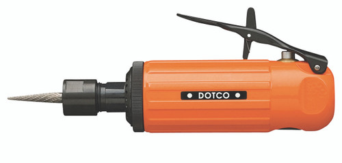 Dotco 10L2080-01M6 Inline Die Grinder | 10-20 Series | 0.6 HP | 25000 RPM | 6 mm Collet | Rear Exhaust