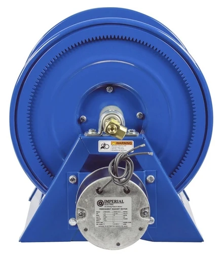 Coxreels 1125-4-450-E Electric 12V DC 1/3HP Motor Rewind Hose Reel | 1125 Series | 1/2" Hose Diameter | 450' Hose Length | 3000 Max PSI | Less Hose