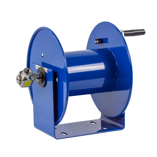 Coxreels 112P-3-8 Hand Crank Hose Reel | 100 Pure Flow Series | 3/8" Hose Diameter | 100' Hose Length | 4000 Max PSI | Less Hose