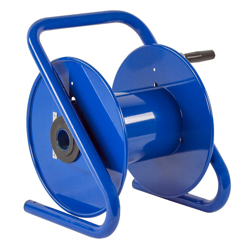 Coxreels 112Y-8-CM Challenger Storage Reel | 112Y-CM Series | 8/3 -10/3 - 12/3 - 16/3 Cable Gauge | 80' Cable Capacity | U Shaped Frame | Less Hose