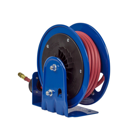 Coxreels LG-LPL-320 Low Pressure Spring Rewind Hose Reel | LG Series | 3/8" Hose Diameter | 20' Hose Length | 300 Max PSI | Less Hose