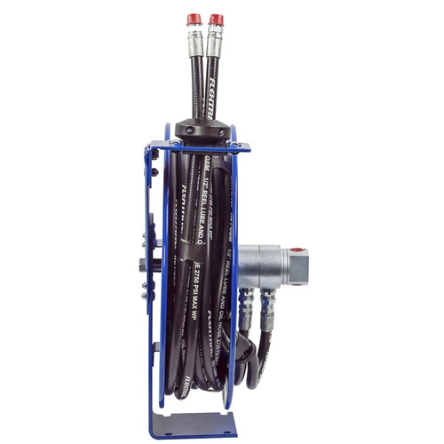 Coxreels MPD-N-330 Dual Hydraulic Hose Spring Rewind Hose Reel | MPD Series | 3/8" Hose Diameter | 30' Hose Length | 3000 Max PSI