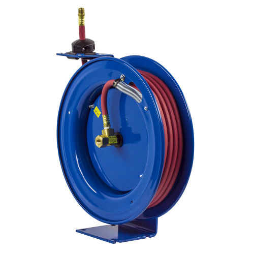 Coxreels P-LP-140 Low Pressure Spring Rewind Hose Reel | P Series | 1/4" Hose Diameter | 40' Hose Length | 300 Max PSI