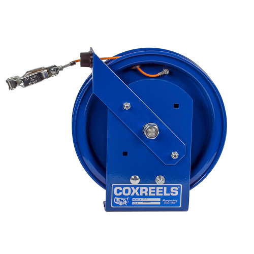 Coxreels SD-75 Spring Rewind Static Discharge Cable Reel | SD Series | 5/32" O.D Cable | 75' Cable Capacity