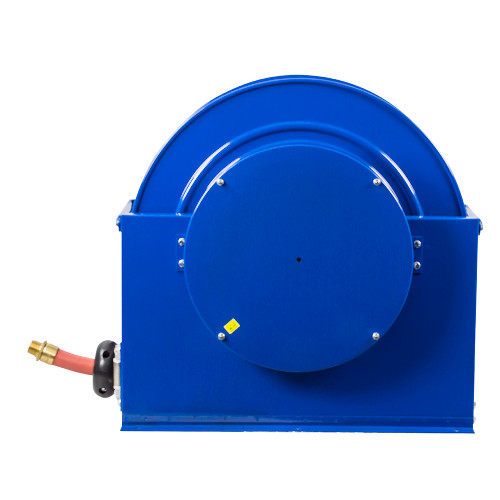 Coxreels SLPL-750 Single Hose Spring Rewind Hose Reel | SP Series | 1-1/4" Hose Diameter | 50' Hose Length | 250 Max PSI | Less Hose