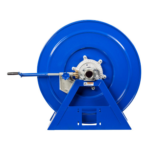 Coxreels 1195-2428-C Beveled Gear Hand Crank Hose Reel | 1195 Series | 2" Hose Diameter | 90' Hose Length | 1000 Max PSI | Less Hose