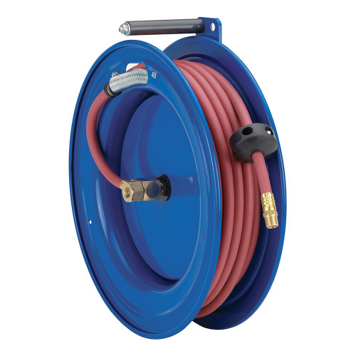 Coxreels SL13L-L125 Spring Rewind Hose Reel | S Series | 1/4" Hose Diameter | 25' Hose Length | 300 Max PSI | Less Hose