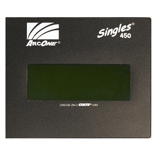 ArcOne S450-11 4" x 5" Singles HD Retrofit Auto-Darkening Lens | 2.5 Light Shade | 11 Dark Shade | Fixed