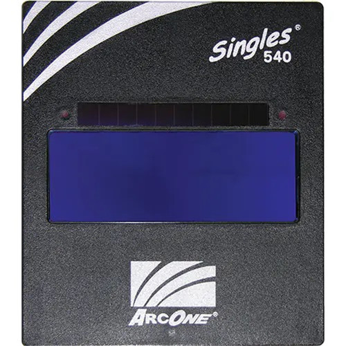 ArcOne S540-10 5" x 4" Singles HD Retrofit Auto-Darkening Lens | 2.5 Light Shade | 10 Dark Shade | Fixed