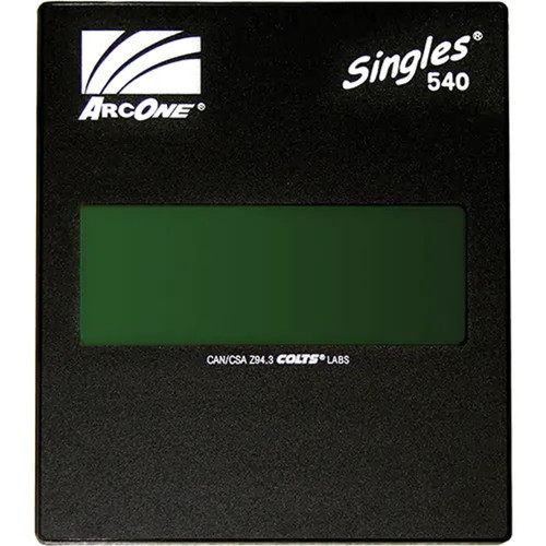 ArcOne S540-11 5" x 4" Singles HD Retrofit Auto-Darkening Lens | 2.5 Light Shade | 11 Dark Shade | Fixed