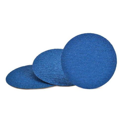 United Abrasive 37098 Individual PSA Cloth Disc | Zirconium | 6" Diameter | 60 Grit | Sold by Box of 50