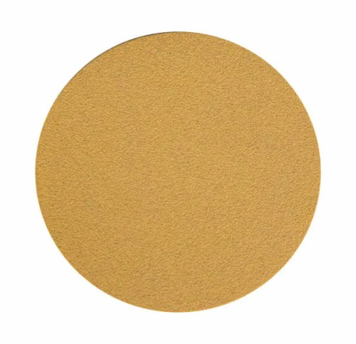 United Abrasive 36605 Economical Paper PSA Disc Roll | Gold Stearated Aluminum Oxide | 6" Diameter | 220 Grit | Sold by Box of 100