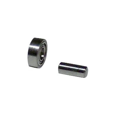 Dynabrade 11066 Contact Wheel Assembly | 5/16" Dia. x 1/8" W x 1/4" I.D. | Flat | Steel