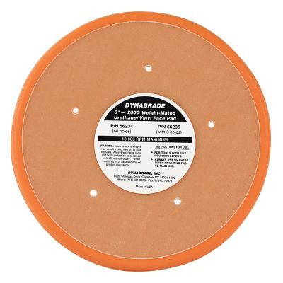 Dynabrade 56098 Non-Vacuum Disc Pad | 3-1/2" Pad Size | 5/8" Thickness | Vinyl-Face | Medium Density