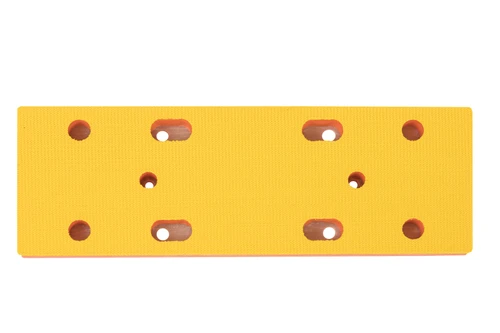 Dynabrade 56326 Vacuum Dynabug II Disc Pad | 2-3/4" x 7-3/4" Pad Size | 3/8" Thickness | Hook-Face | Medium Density