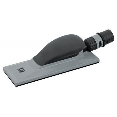 Dynabrade 22091 Hand Sanding Block | 2-3/4" x 8" Block Size | 3/4" Hose | 8 Vacuum Hole | Hook-Face