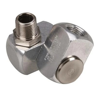Dynabrade 95461 Dynaswivel Air Line Connector | Double Pivot | 3/8" NPT Thread | Original Aluminum