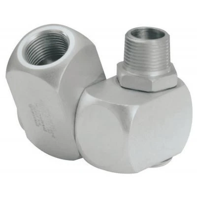 Dynabrade 95690 Dynaswivel Air Line Connector | Double Pivot | 3/4" NPT Thread | Original Aluminum