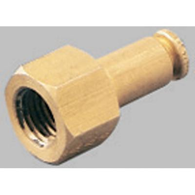 Dynabrade 96225 Swivel Air Line Press-On Fitting | 1/4" I.D Line | 1/4" NPT Female Thread