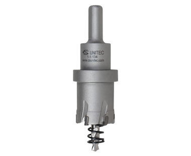 CS Unitec 1-1-1102 Carbide-Tipped Hole Cutter | 1-Series | 3-3/16" Diameter | 1" Length