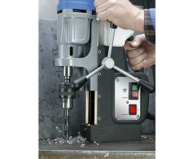 CS Unitec MAB 455 Portable Magnetic Drill | 110 Volt | 250-450 RPM | 2-1/16" Diameter Hole Capacity