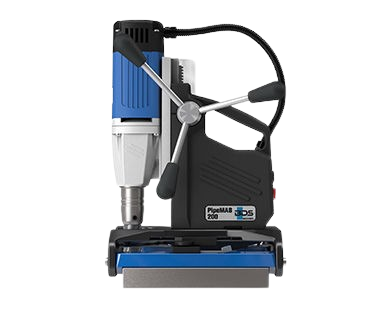 CS Unitec PipeMAB 200 Magnetic Pipe Drilling Machine | 110 Volt | 450 RPM | 1-3/8" Diameter Hole Capacity
