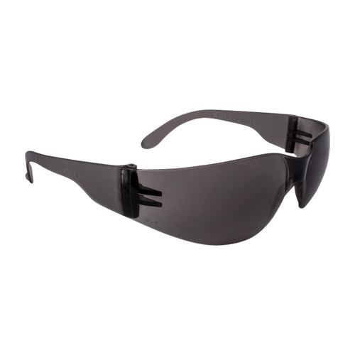 Radians MR0120ID Mirage Safety Glasses | Smoke Frame | Smoke Lens | Box of 12