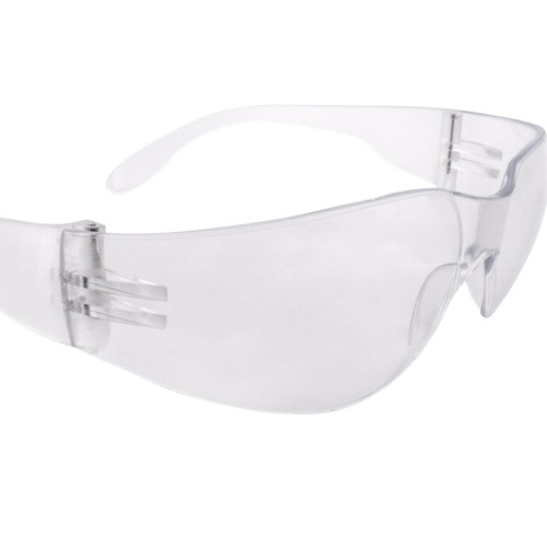 Radians MR0111ID Mirage USA Safety Glasses | Clear Frame | Clear Anti-Fog Lens | Box of 12