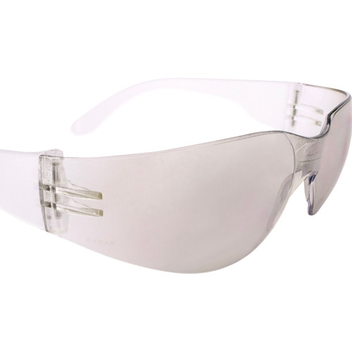 Radians MR0191ID Mirage Safety Glasses | Indoor/Outdoor Frame | Clear Anti-Fog Lens | Box of 12