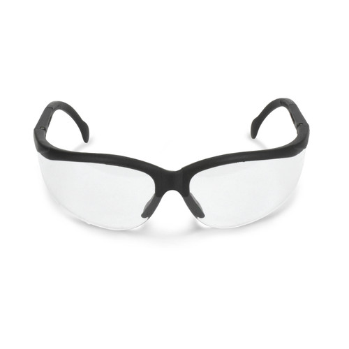 Radians JR0110ID Journey Safety Glasses | Black Frame | Clear Lens | Box of 12