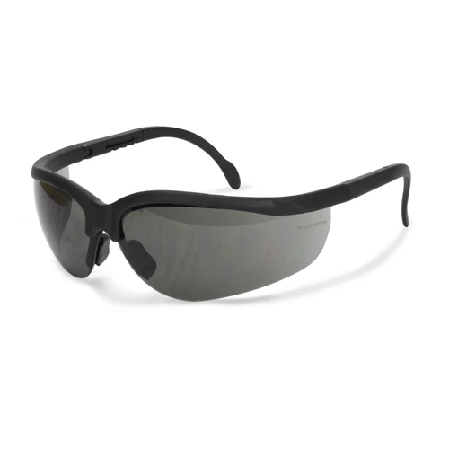 Radians JR0120ID Journey Safety Glasses | Black Frame | Smoke Lens | Box of 12