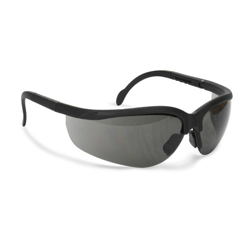 Radians JR0120ID Journey Safety Glasses | Black Frame | Smoke Lens | Box of 12