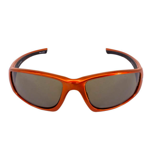 Crossfire 23125 RPG Premium Safety Glasses | Burnt Orange Frame | HD Demi Copper Mirror Lens | Box of 12