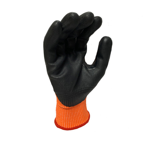 Radians RWG705M TEKTYE A4 Cut Protective Work Gloves | Reinforced Thumb | Orange | Medium Size | Box of 12 Pairs