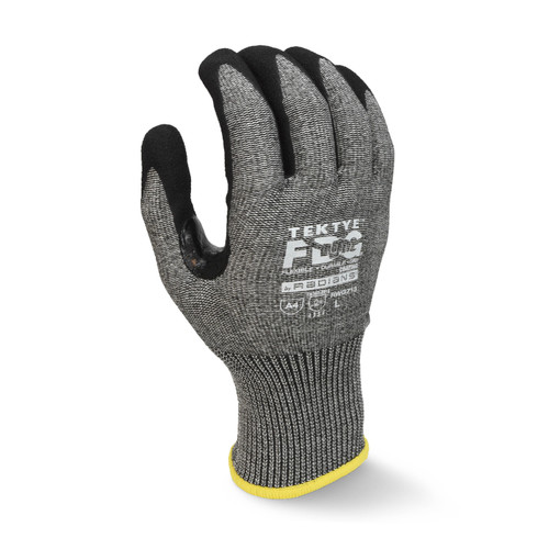 Radians RWG713L TEKTYE A4 Cut Protective Work Gloves | Reinforced Thumb | Gray | Large Size | Box of 12 Pairs