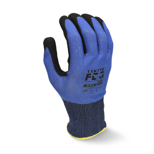 Radians RWG718S TEKTYE FDG A4 Cut Protective Work Gloves | Touchscreen | Blue | Small Size | Box of 12 Pairs