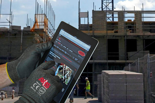Radians RWG532S AXIS A2 Cut Protection Work Gloves | Touchscreen | Black | Small Size | Case of 10 Boxes of 12 Pairs in Each Box