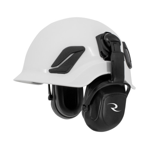 Radians DCMT25-BX Passive Dielectric Cap-Mount | 4-Point Suspension | Padded Earcups | Black | Case of 20 Units