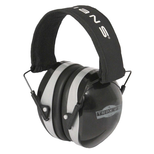 Radians TR29-BX TRPX 29 Compact Folding Earmuffs | Padded Headband | Padded Earcups | Gray/Black | Case of 24 Units