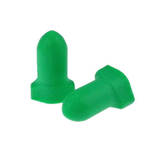 Radians Detour FP30 - Uncorded 32 NRR Disposable Foam Earplugs | Wing Shape | Green | Case of 10 Boxes of 200 Pairs in Each Box