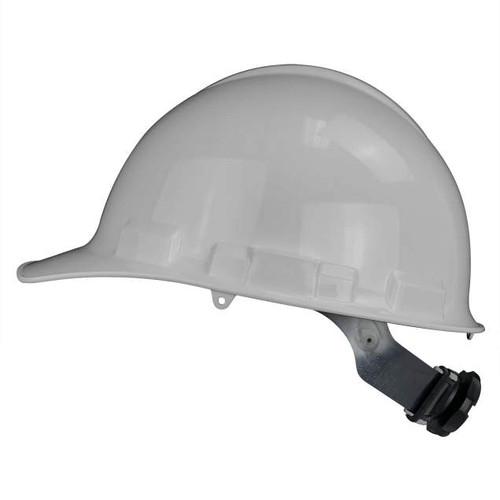 Radians GHR4-GRAY Granite Cap Style Hard Hat | 4 Point Crown Strap Ratchet Suspension | Pillowed Brow Pad | Gray | Each