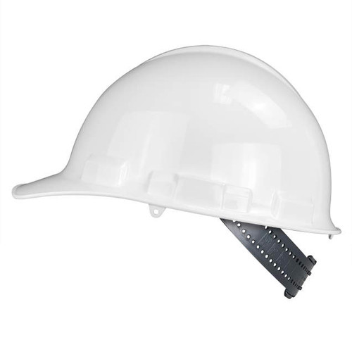 Radians GHP6-WHITE Granite Cap Style Hard Hat | 6 Point Crown Strap Pinlock Suspension | Pillowed Brow Pad | White | Each