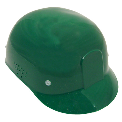 Radians 302-GREEN Diamond Bump Cap | 4 Point Molded Suspension | Green | Perforated Side