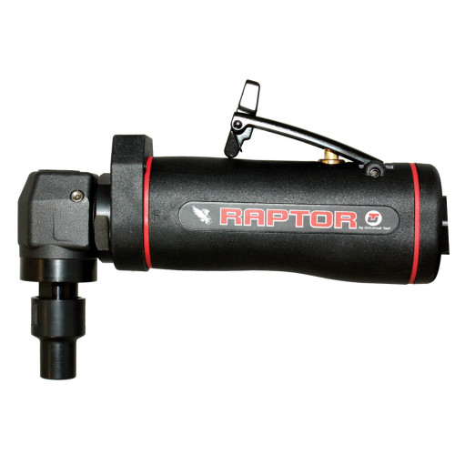 Universal Tool UT8727-20 Raptor Angle Die Grinder | 0.4 HP | 2" Max. Wheel Dia. | 18,000 RPM | 1/4" Collet Size | Rear Exhaust