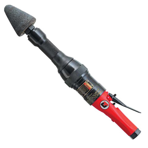 Universal Tool UT200H-90-CW Cone Wheel Horizontal Grinder | 2 HP | 3" Max. Wheel Dia. | 9,000 RPM | 5/8"-11 Spindle Size | Side Exhaust