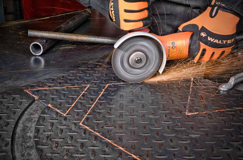 Walter Surface Technologies 11T503 ZIP+ XTRA 1/16" Type 27 Angle Grinder Cut-Off Wheel | 7/8" Arbor Hole | 5" Diameter | Sold by Box of 25